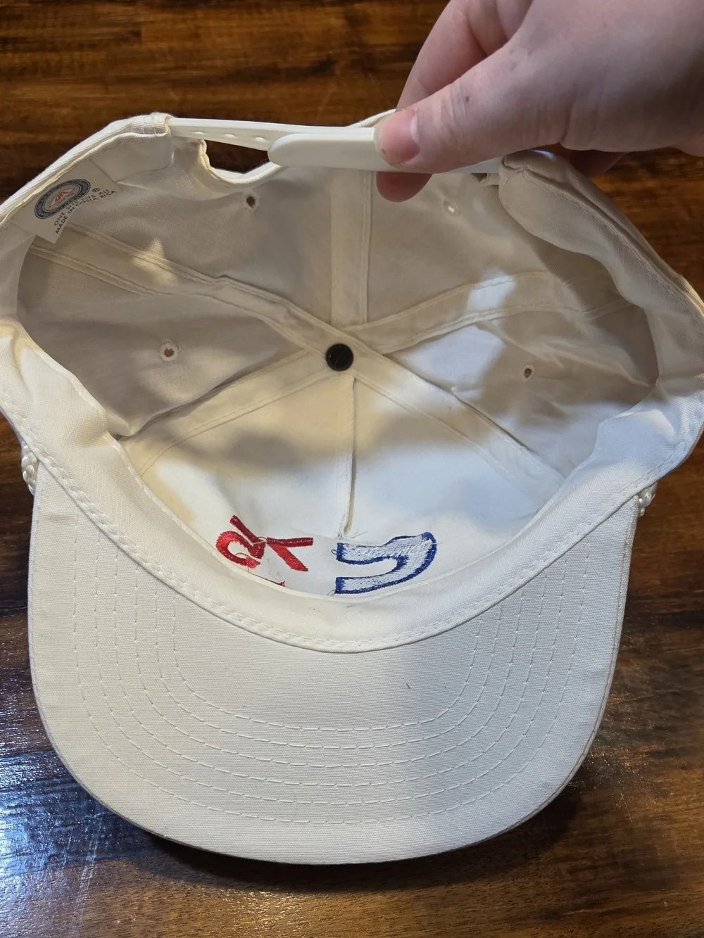 Vintage 80s Cummins Diesel 75 Snapback   Adjustable Hat Youngan Hat Co White